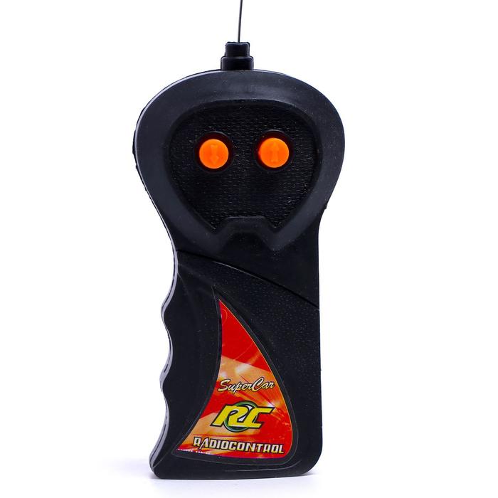 Машина радиоуправляемая "Полиция", работает от батареек, световые эффекты, цвета МИКС