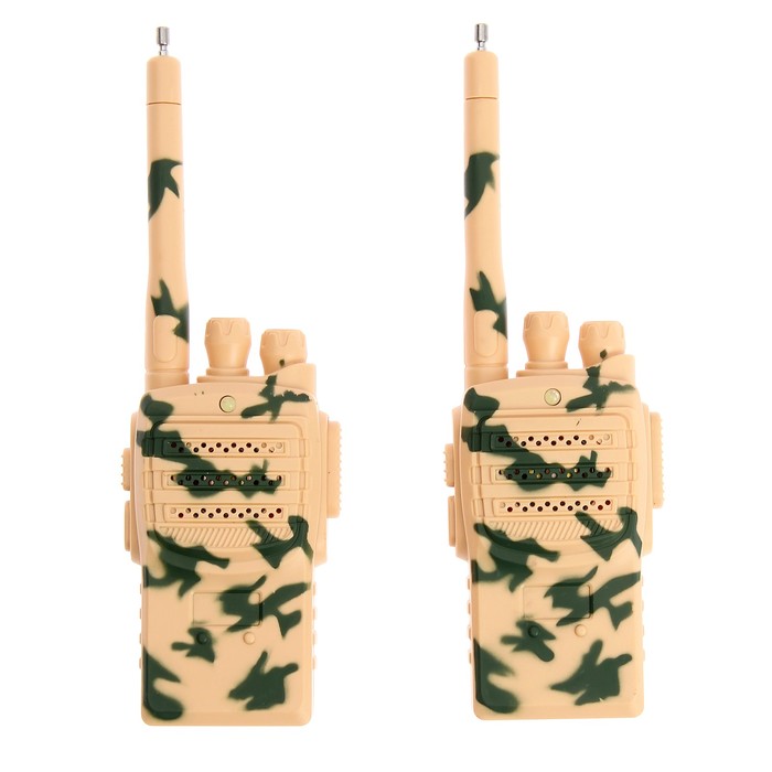 Набор раций "Военная операция", работает от батареек
