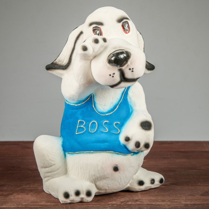 Копилка "Собака Босс", флок