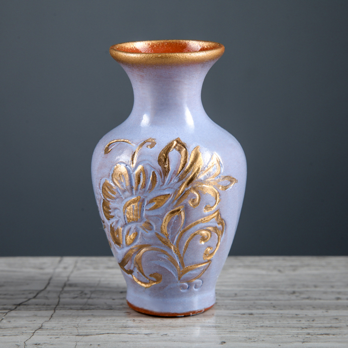 Ваза "Золотая роза", 8 см, микс