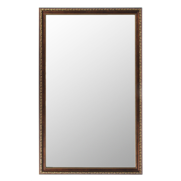 Зеркало в раме медного цвета, 50х80 см