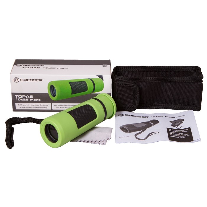 Монокуляр Bresser Topas 10x25 Green