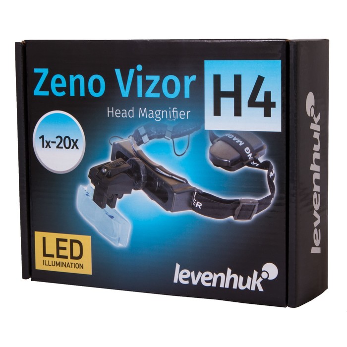 Лупа налобная Levenhuk Zeno Vizor H4