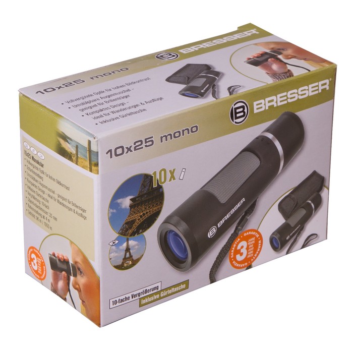 Монокуляр Bresser Topas 10x25 Black