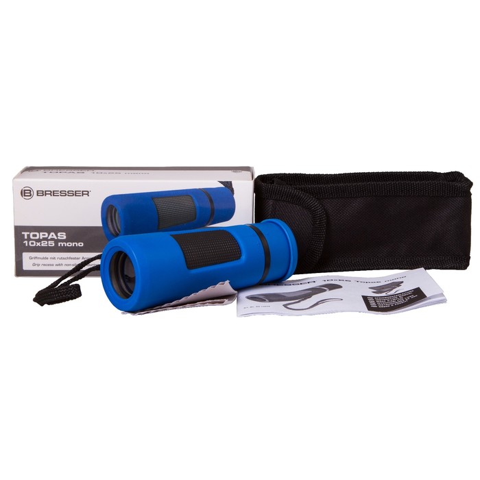 Монокуляр Bresser Topas 10x25 Blue