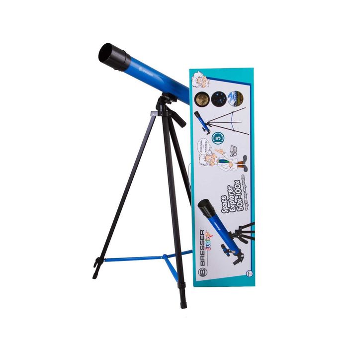 Телескоп Bresser Junior Space Explorer 45/600 AZ, синий