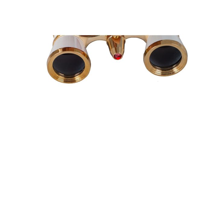 Бинокль Levenhuk Broadway 325N лорнет с подсветкой, белый