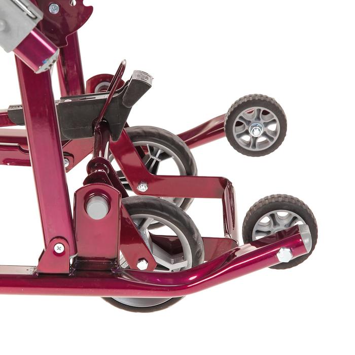 Санки-коляска "Ника детям 7-4/1", цвет лилия