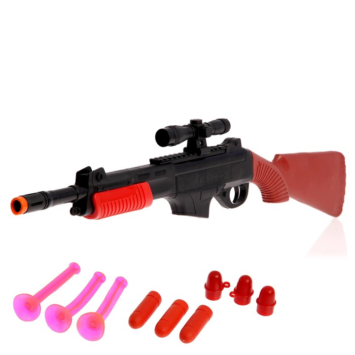 Ружьё "Охотник", стреляет присосками