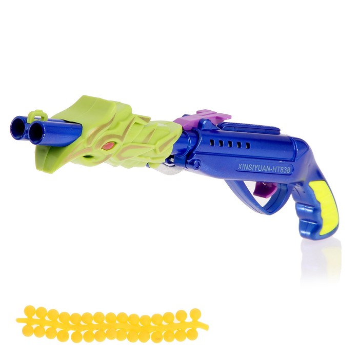 Ружьё пневматическое "Дракон", стреляет силиконовыми пулями, цвета МИКС
