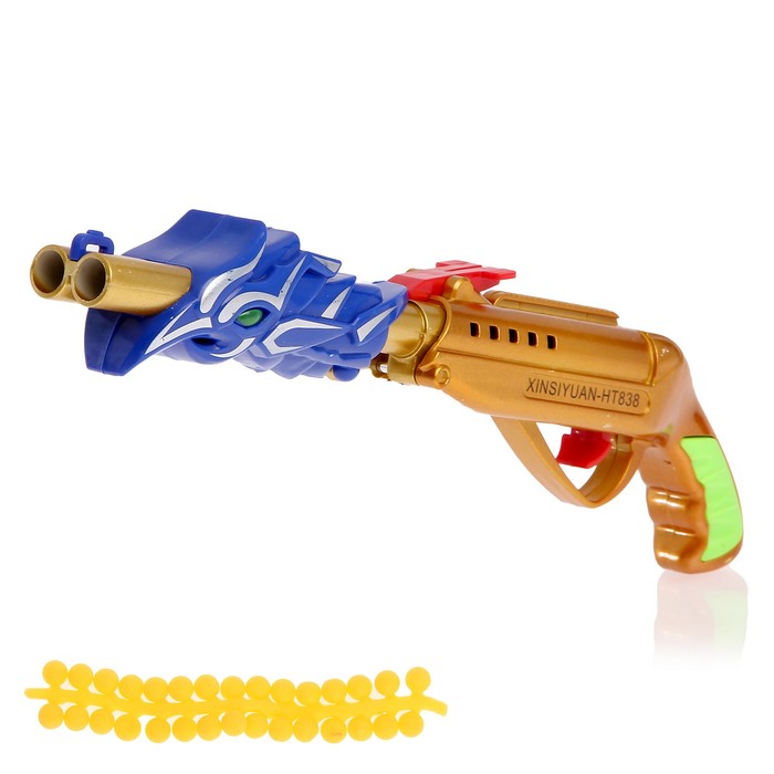 Ружьё пневматическое "Дракон", стреляет силиконовыми пулями, цвета МИКС