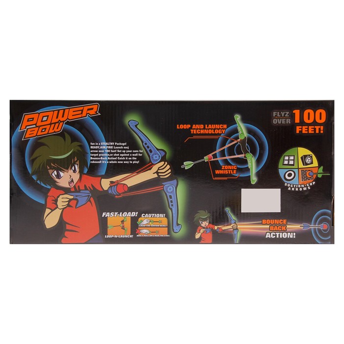 Лук "Супер стрела", стреляет присосками