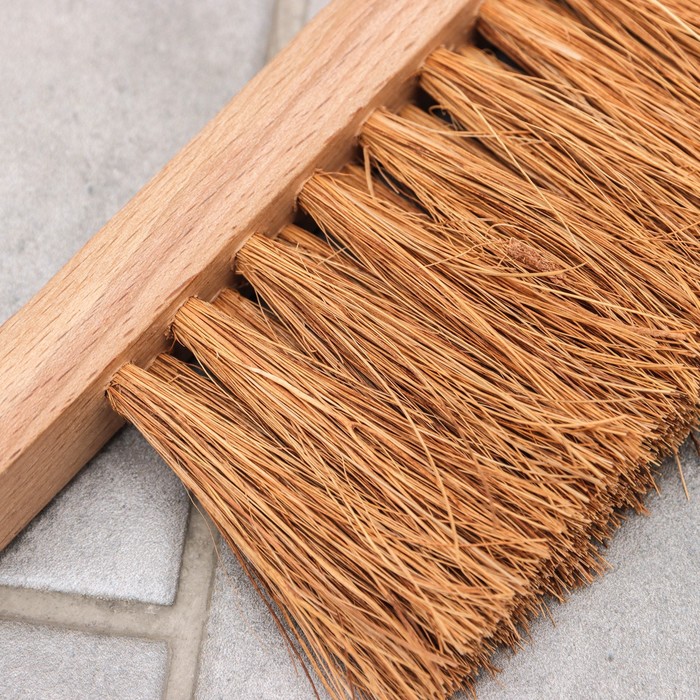 Щетка сметка техническая 390 х 25 х 16 мм, 22 пучка, бук/натуральное кокосовое волокно