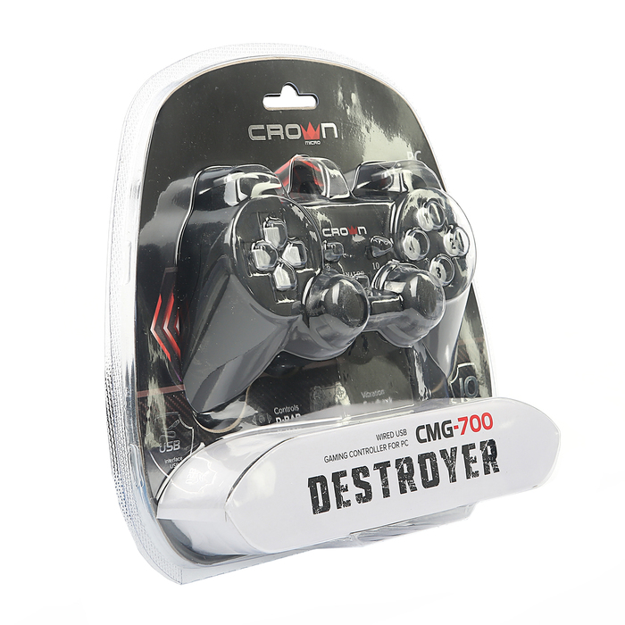 Геймпад CROWN CMG-700, для ПК, черный