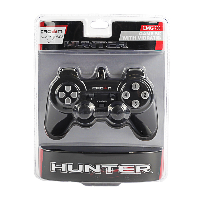Геймпад CROWN CMG-700, для ПК, черный