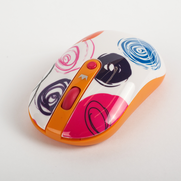 Мышь CROWN CMM-926W (circles), беспроводная