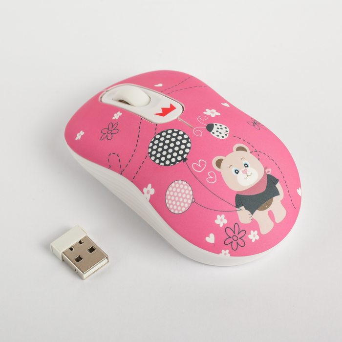 Мышь CROWN CMM-928W (bear), беспроводная