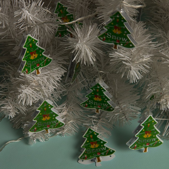 Гирлянда "Метраж"5 м снасад.“Елка Зеленая”,6,5х5,5 смН.С.LED-20-220V,контр 8р,МУЛЬТИ Уценка