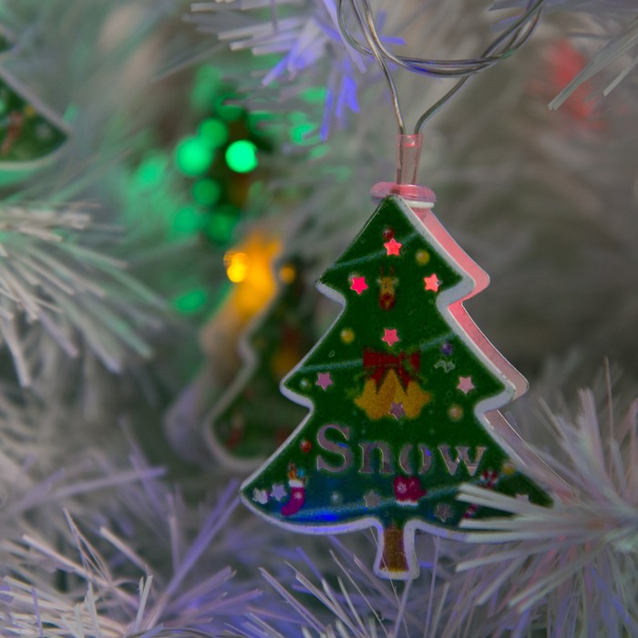 Гирлянда "Метраж"5 м снасад.“Елка Зеленая”,6,5х5,5 смН.С.LED-20-220V,контр 8р,МУЛЬТИ Уценка