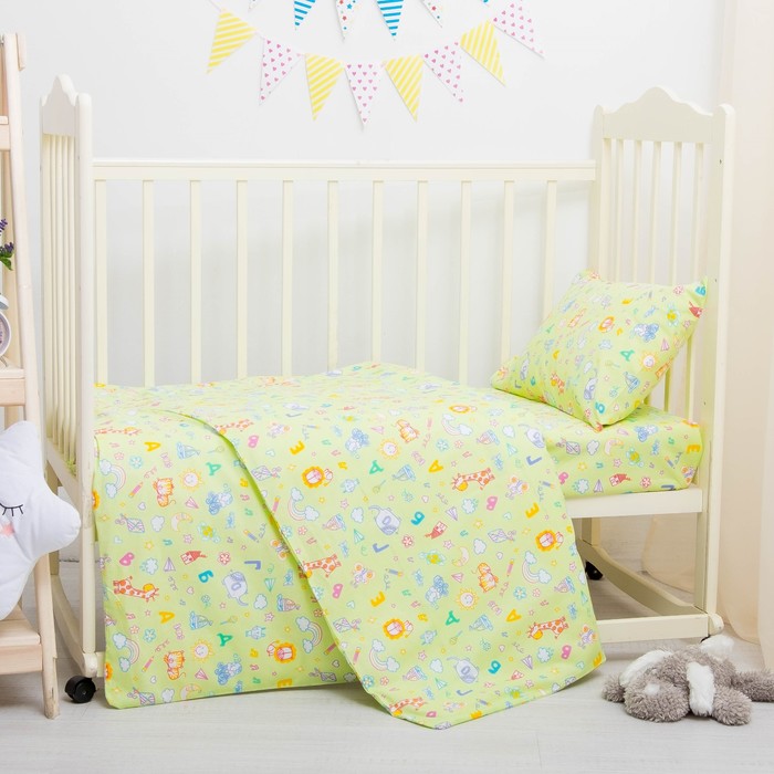 Детское постельное бельё детский "Артпостелька" АБВГДейка147*112см, 100*150см, 40*60см 1шт, поплин хл.100%