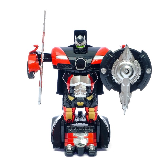 Робот-трансформер «Автобот» с инерционным механизмом, цвета МИКС