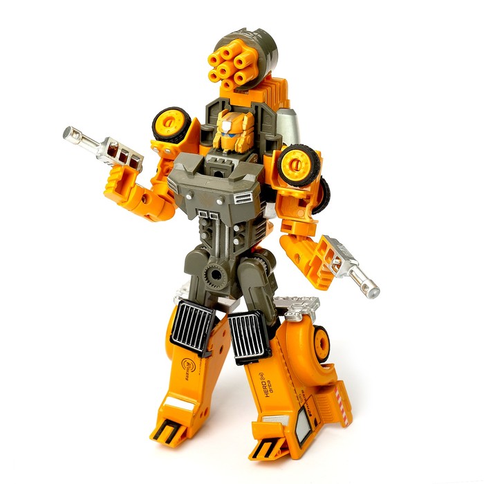 Робот-трансформер «Стройбот-Бетономешалка»