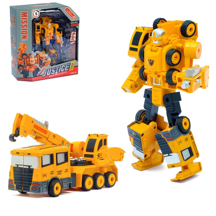 Робот-трансформер «Стройбот-Кран»