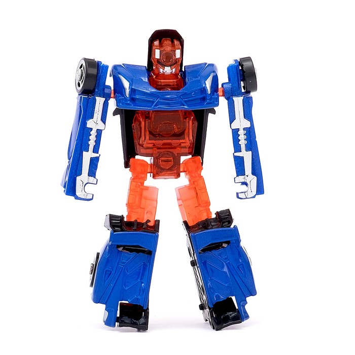 Трансформер-робот металлический «Автобот», цвета МИКС