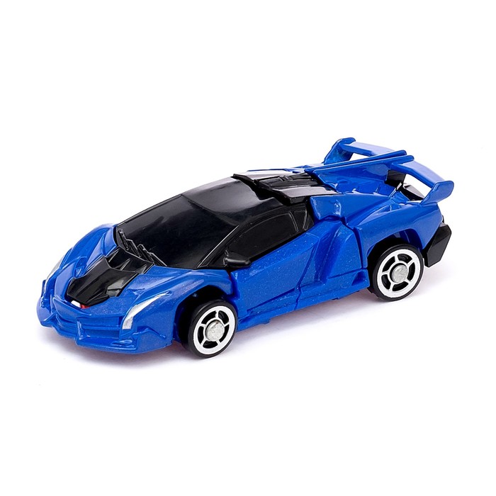 Трансформер-робот металлический «Автобот», цвета МИКС