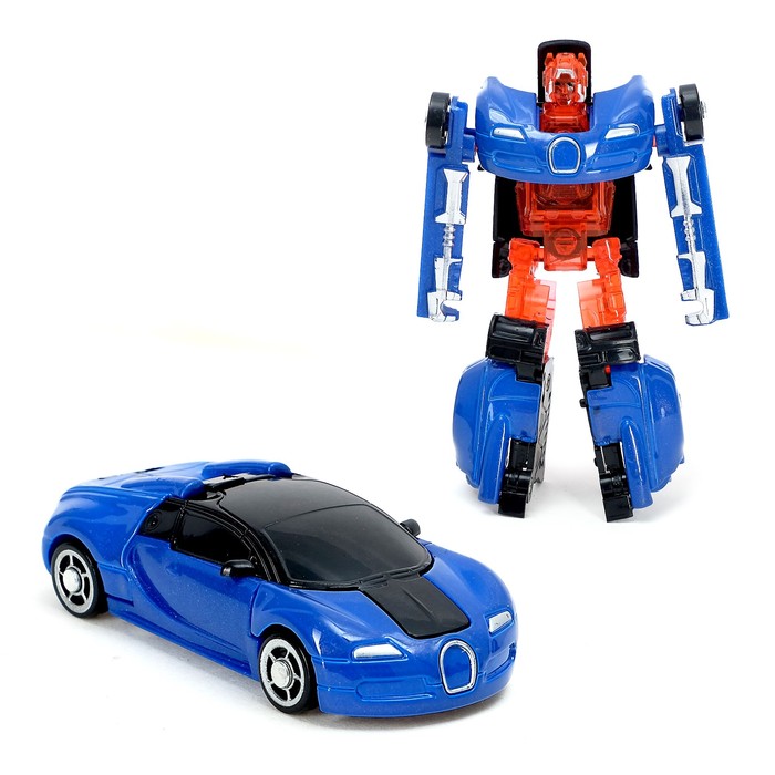 Трансформер-робот металлический «Автобот», цвета МИКС