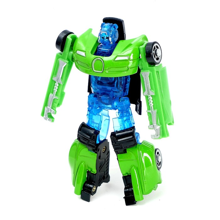 Трансформер-робот металлический «Автобот», цвета МИКС