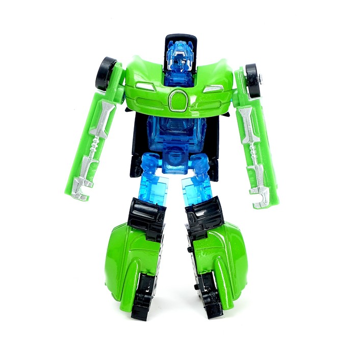 Трансформер-робот металлический «Автобот», цвета МИКС