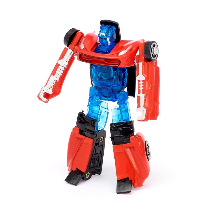 Трансформер-робот металлический «Автобот», цвета МИКС