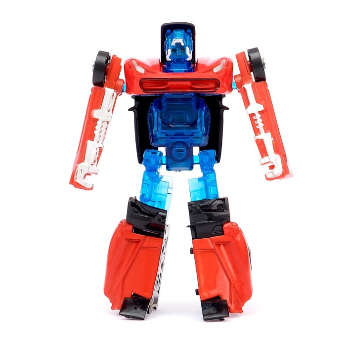 Трансформер-робот металлический «Автобот», цвета МИКС