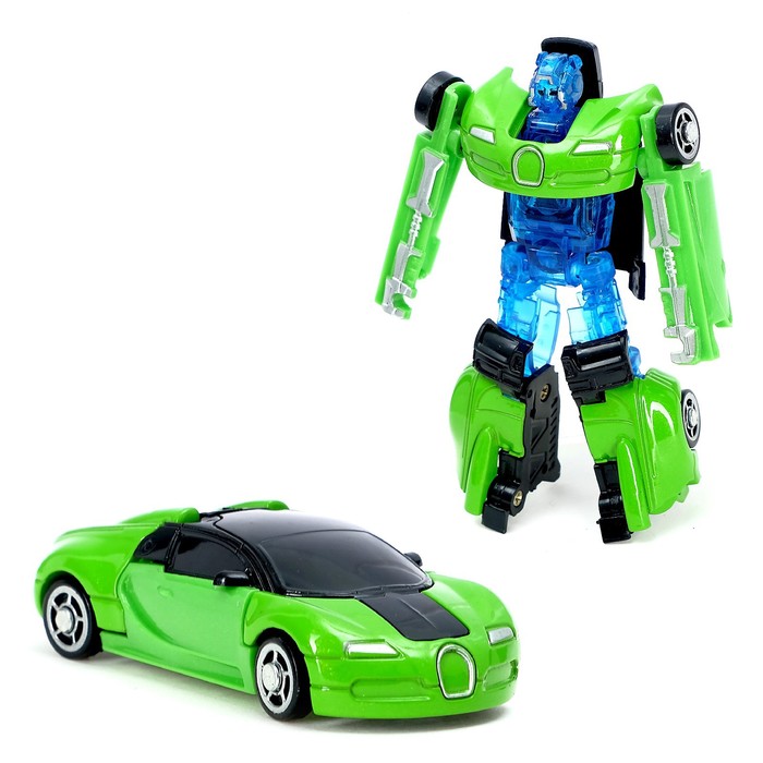 Трансформер-робот металлический «Автобот», цвета МИКС