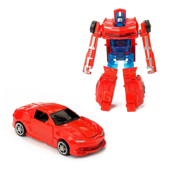 Трансформер-робот металлический «Автобот», цвета МИКС