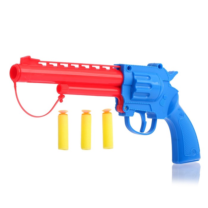 Пистолет "Револьвер", с мишенями, стреляет мягкими пулями