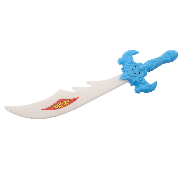 Меч "Защитник", световые и звуковые эффекты, работает от батареек, цвета МИКС