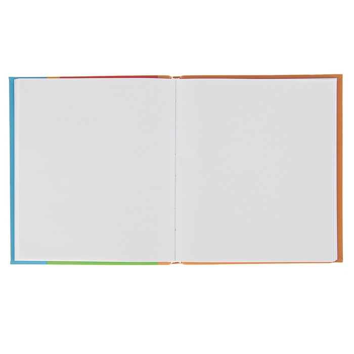 Бизнес-блокнот А6+, 96 листов без линовки "Яркая палитра" интегральная обложка, матовая ламинация