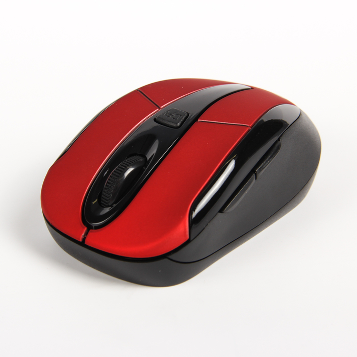 Мышь Canyon CNR-MSOW06R, беспроводная, 1 600 DPI, 6 кнопок, красная