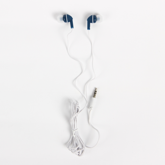 Наушники Canyon CNS-CEP01BL, mini-jack (3.5 мм), Soft-touch, синие