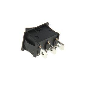 Выключатель клавишный REXANT RWB-202, 250 В, 6А (3с), ON-ON, Mini, черный от Сима-ленд