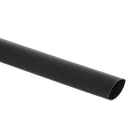 Термоусадочная трубка REXANT, 18.0/6.0 мм, (3:1), 1 м, клеевая, черная