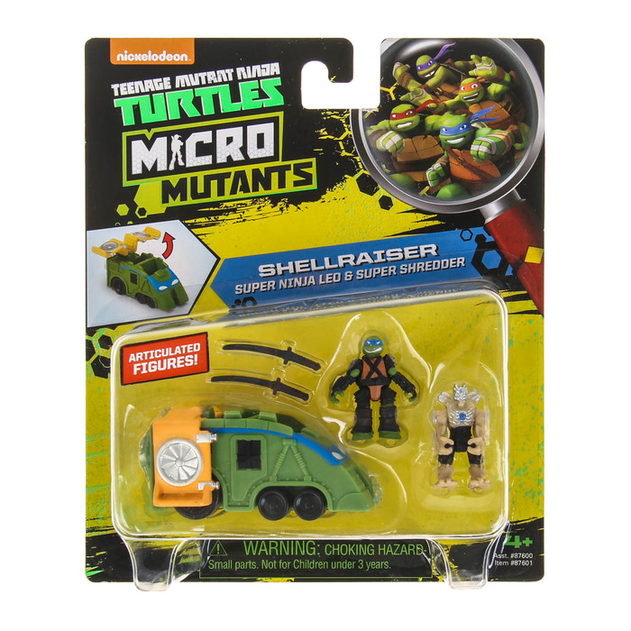 Игровой набор "Черепашки-ниндзя: Микро мутанты"