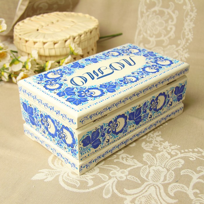 Русское лото «Гжель», 25×14×10 см