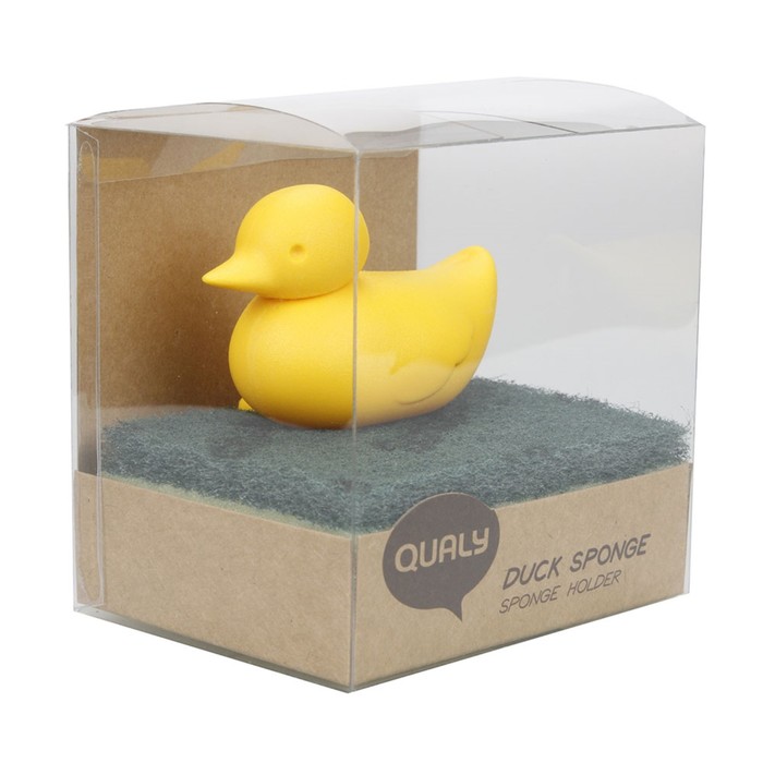 Держатель для губки Duck, жёлтый