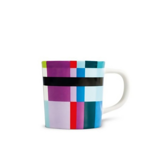 Чашка для эспрессо с блюдцем Zigzag