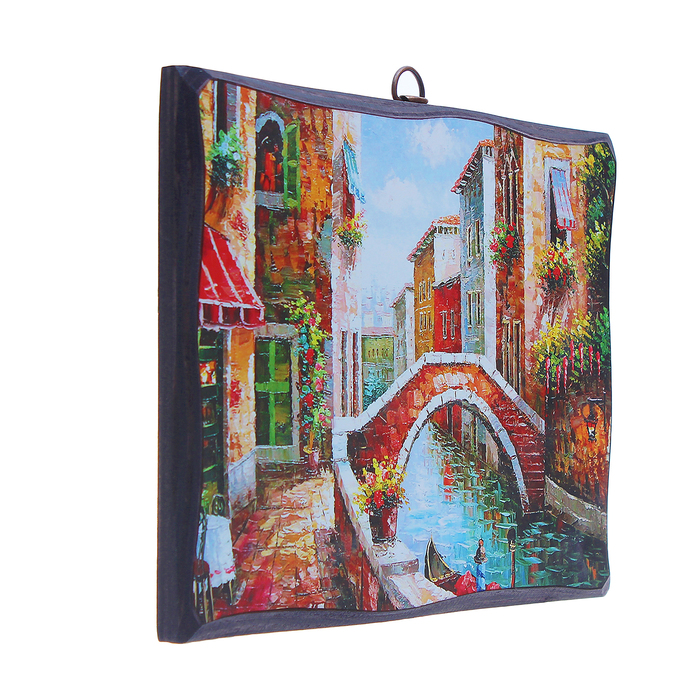 Картина "Мост в Венеции" 25х18 см