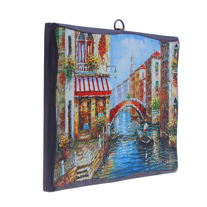 Картина "Венеция в полдень" 25х18 см