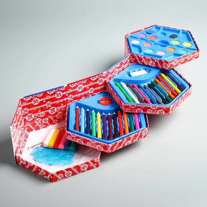 Набор для творчества, Тачки 48 предметов